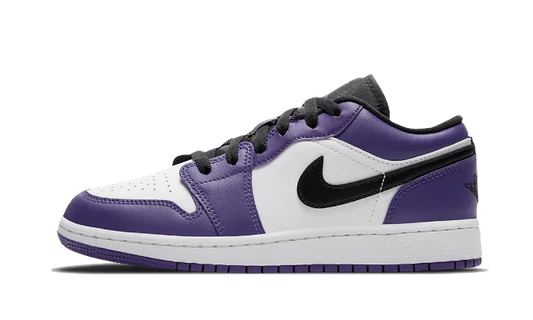 Jordan 1 Low Court Purple White