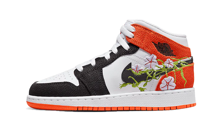 Jordan 1 Mid Basketball Blossom (GS)