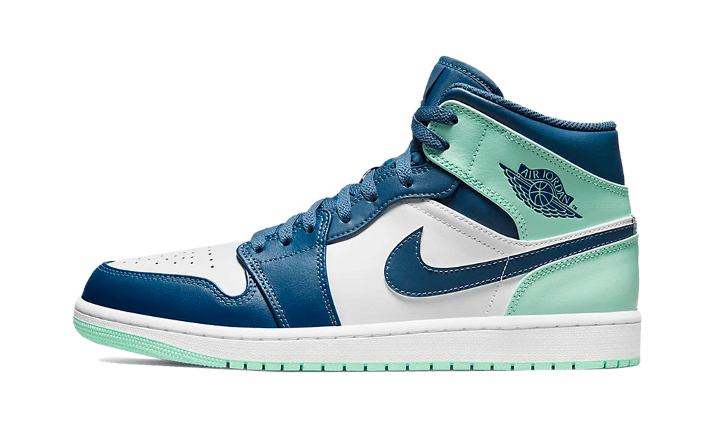 Jordan 1 Mid Mystic Navy mentahab