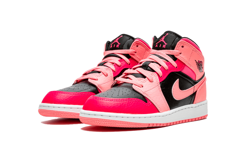 Jordan 1 Mid Coral Chalk (GS)