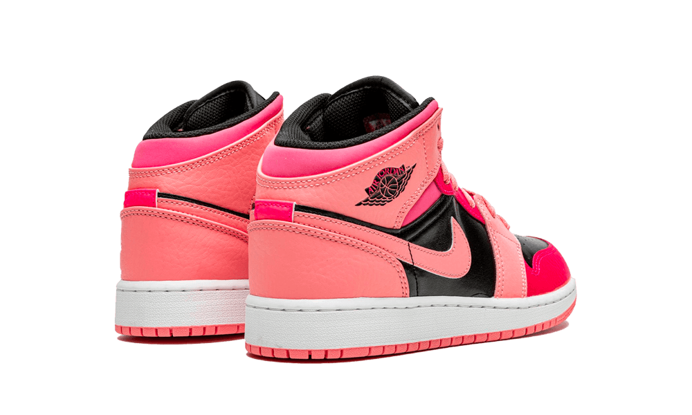 Jordan 1 Mid Coral Chalk (GS)