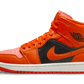 Jordan 1 Mid SE Rush Orange Crimson Bliss (W)