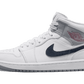 Jordan 1 Mid Paris White