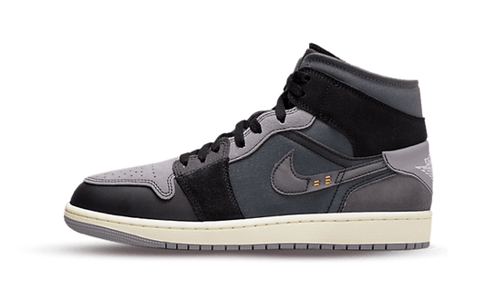 Jordan 1 Mid Craft belülről fekete