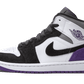 Jordan 1 Mid Varsity Purple