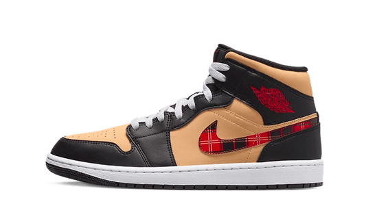 Air Jordan 1 Mid Tartan Swoosh