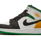 Jordan 1 Mid SE White Laser Orange Lucky Green (GS)