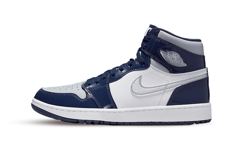 Jordan 1 Retro High Golf Patent Midnight Navy