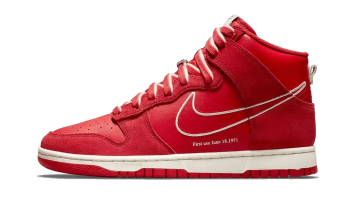 Nike Dunk High First Use Red