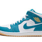 Jordan 1 Mid Aquatone