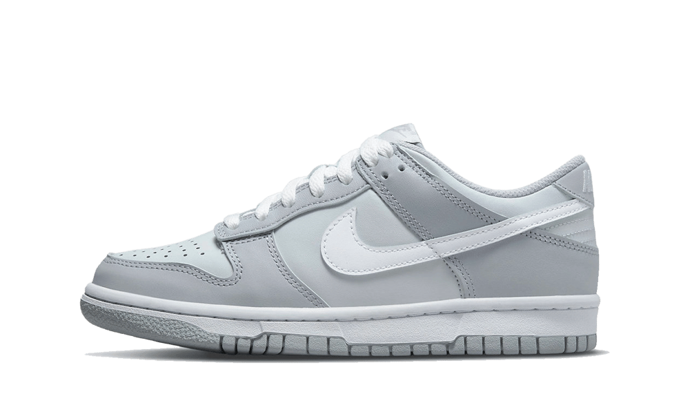 Nike Dunk alacsony kéttónusú szürke (GS)