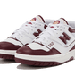 New Balance 550 White Burgundy