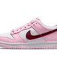 Nike Dunk Low Pink Foam Red White (GS)