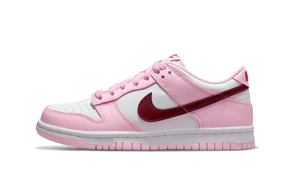 Nike Dunk Low Pink Foam Red White (GS)