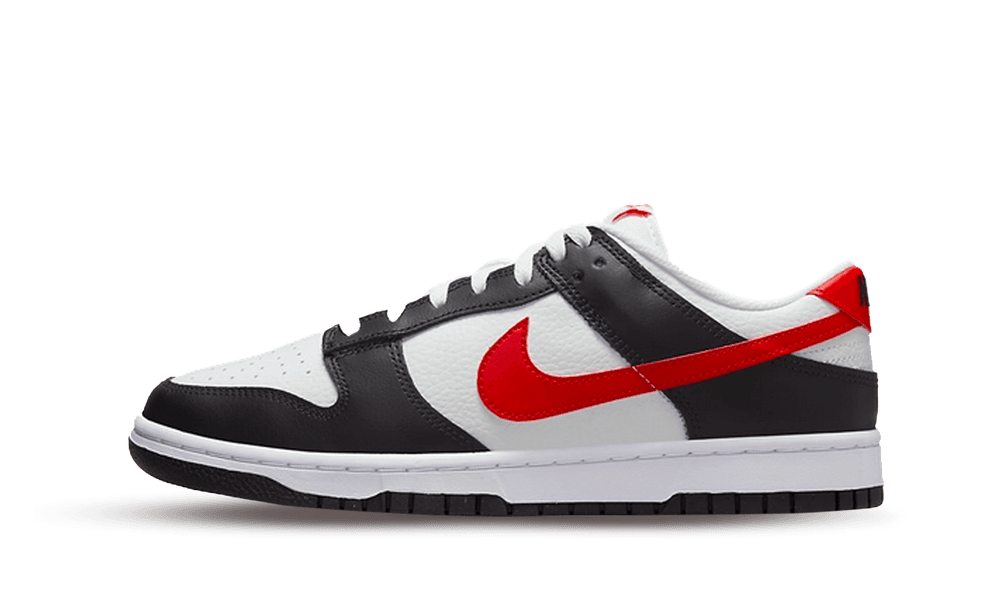 Nike Dunk Low Retro Red Swoosh Panda