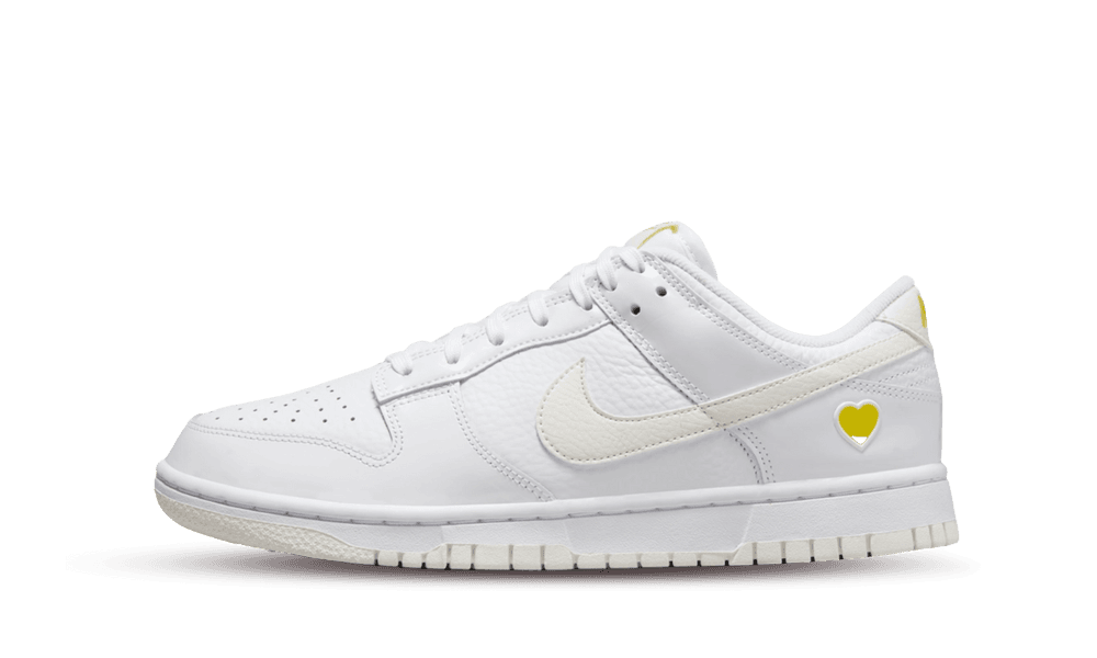 Nike Dunk Low Valentin-napi sárga szív (W)