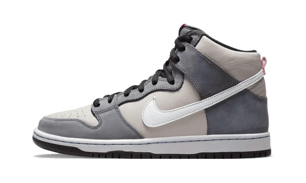 Nike SB Dunk High Pro közepes szürke rózsaszín